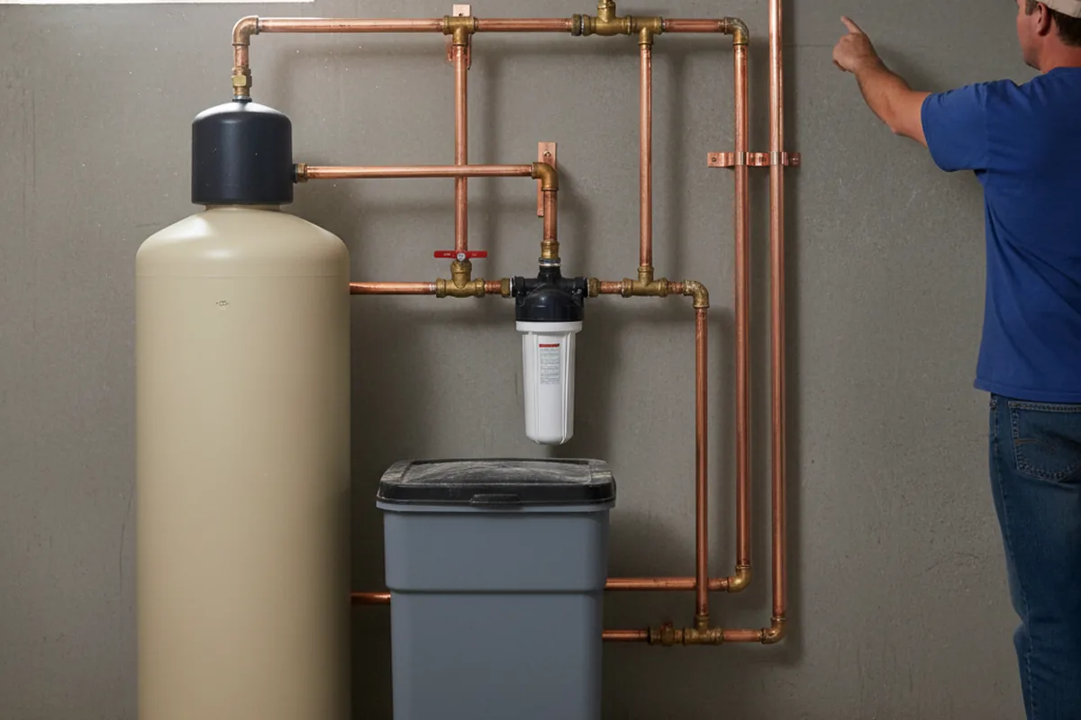 Whole-house water treatment system installed in Ono